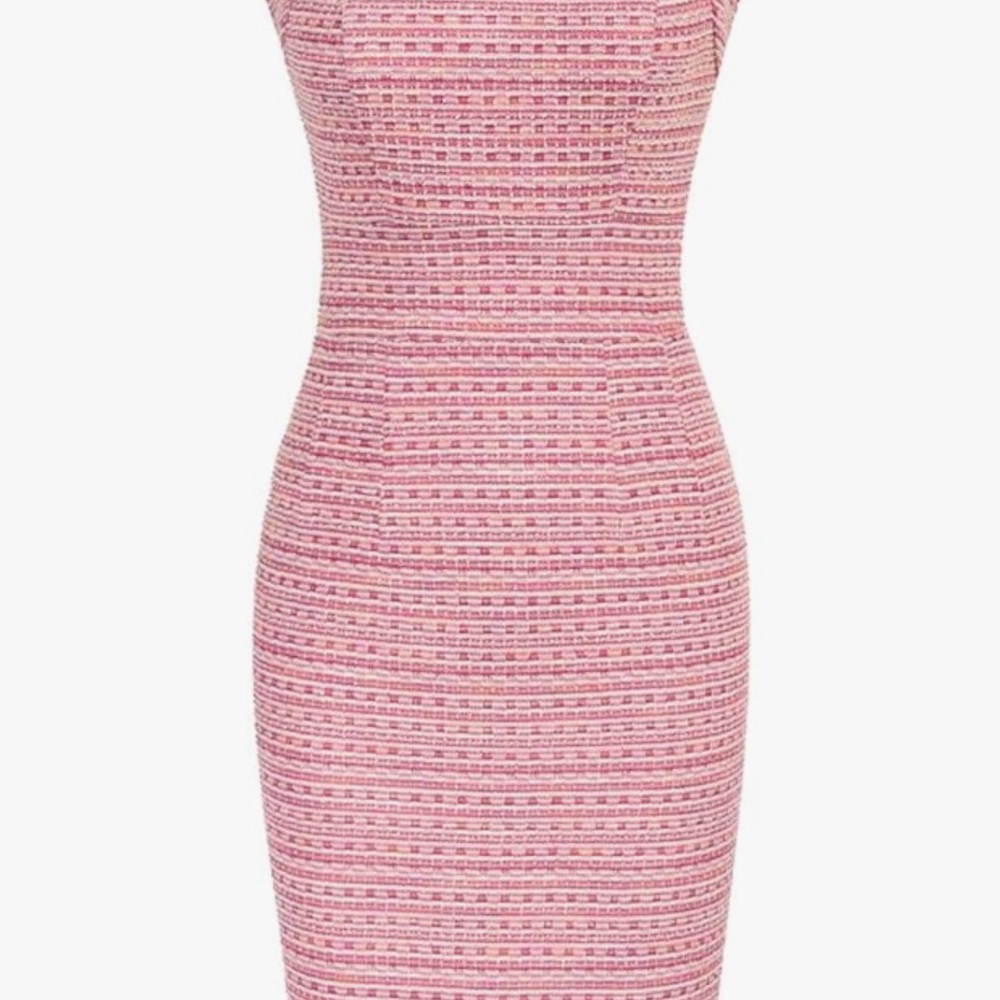 Grace Karin Pink Sweetheart Bodycon Midi Dress